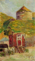 Gitans à Port-en-Bessin, 1883
